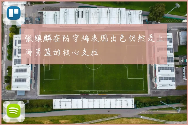 张镇麟在防守端表现出色仍然是上海男篮的核心支柱